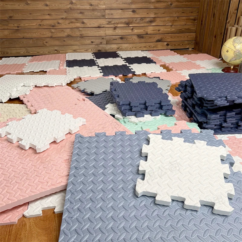 16pcs 30*30cm Puzzle Mat For Children Thick Baby Play Mat Kids Carpet Mats EVA Foam Rug Children Room Activities Mat For Baby