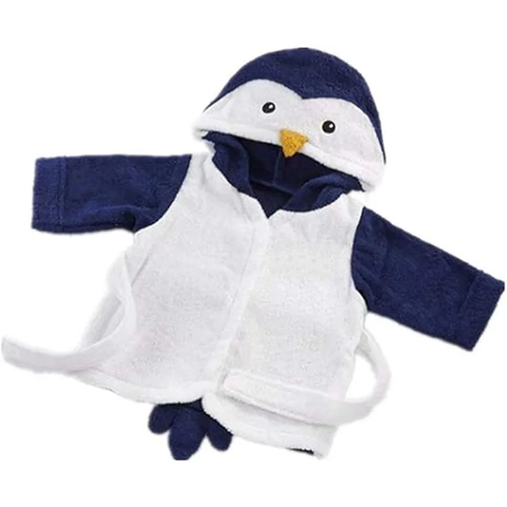 2024 Baby Boy Bathrobe Hooded Towels Unisex Infant Bath robe Towel For Toddle Terry Ultra Absorbent Durable Blankets