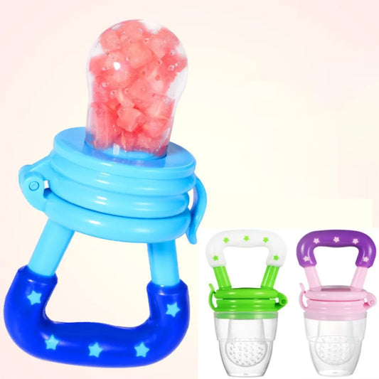 Baby Bite bag fruit food supplement milk vegetable baby supplies feeding tableware silicone baby pacifier bottle feeder